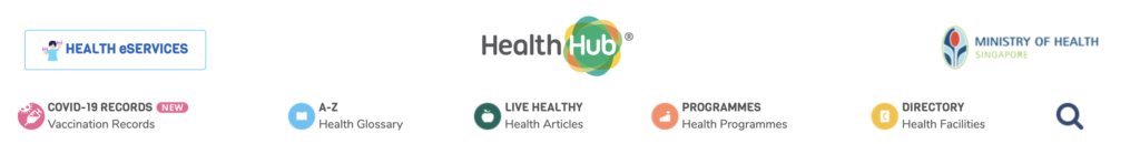 HealthHub COVID 19 Records Website