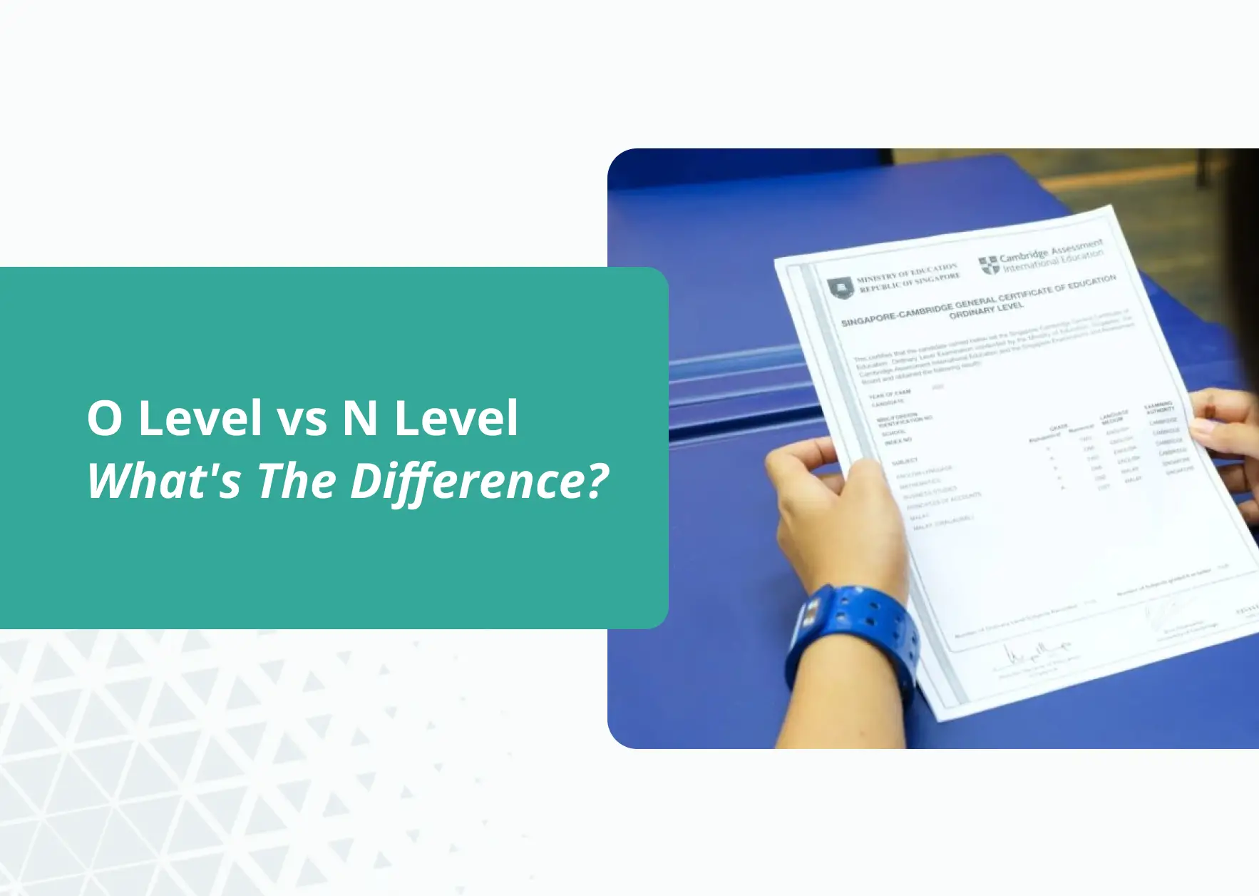 O Level vs N Level