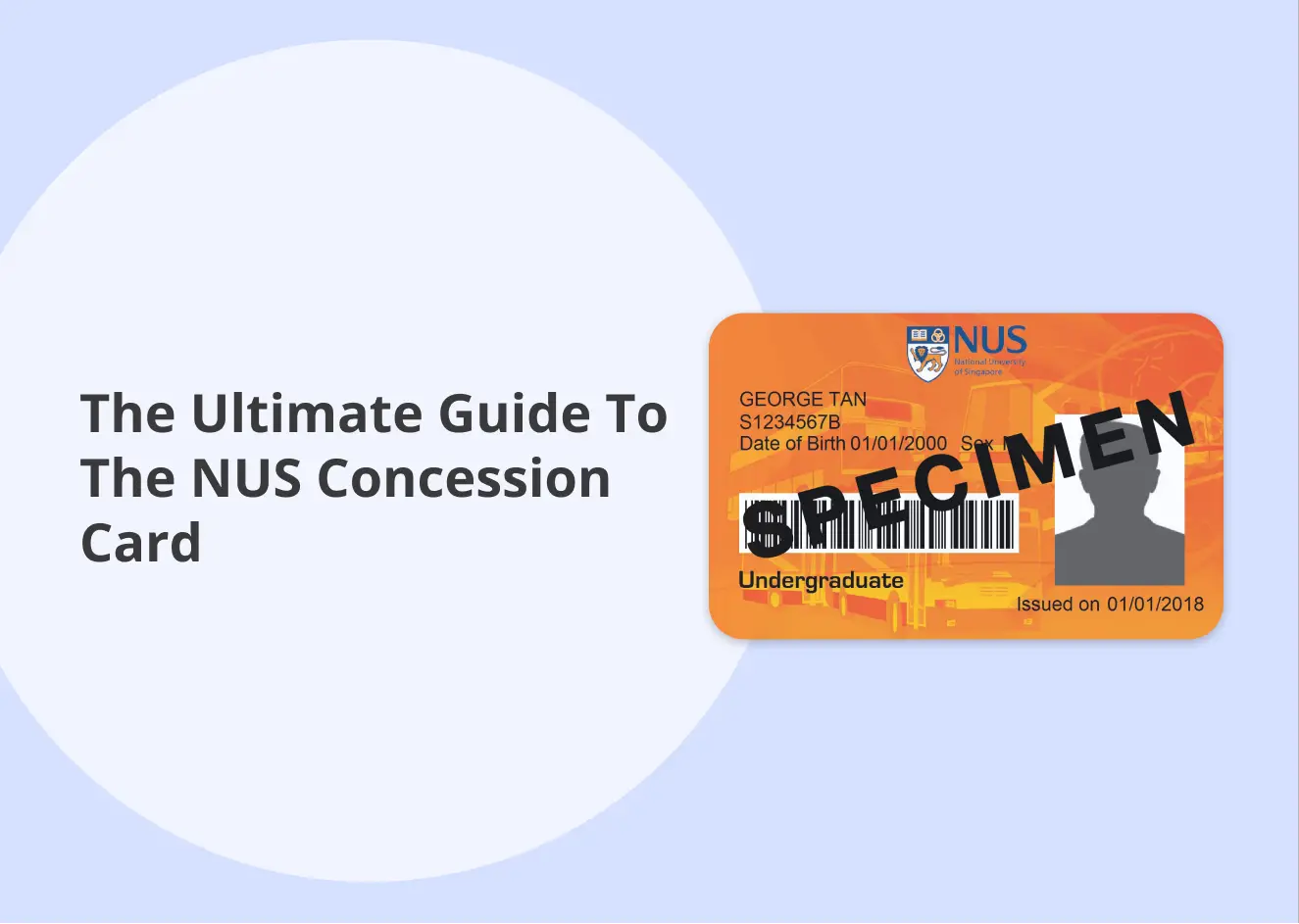 NUS Concession Card Guide